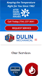Mobile Screenshot of dulinmechanical.com